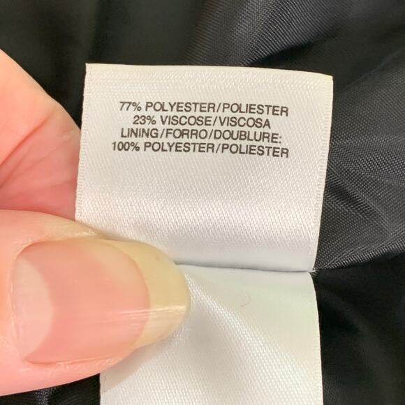 Kasper Size 12 2-Piece Dress Suit w/ Blazer Jacket Floral Jacquard Gold Brown - Picture 12 of 12